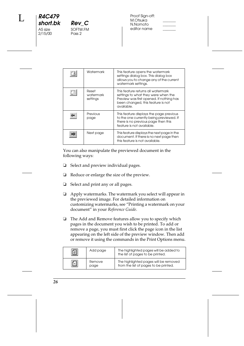 R4c479 short.bk rev_c | Epson 1270 User Manual | Page 32 / 83