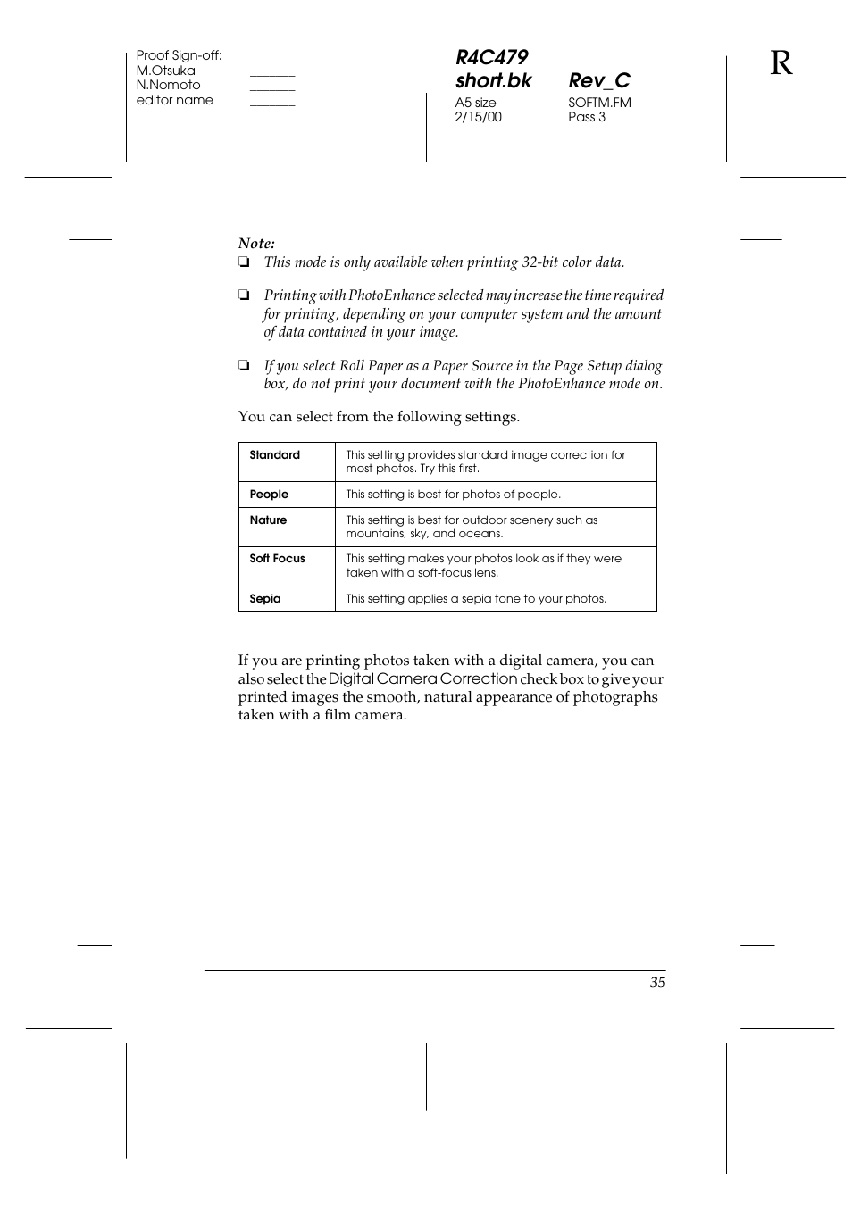 R4c479 short.bk rev_c | Epson 1270 User Manual | Page 41 / 83