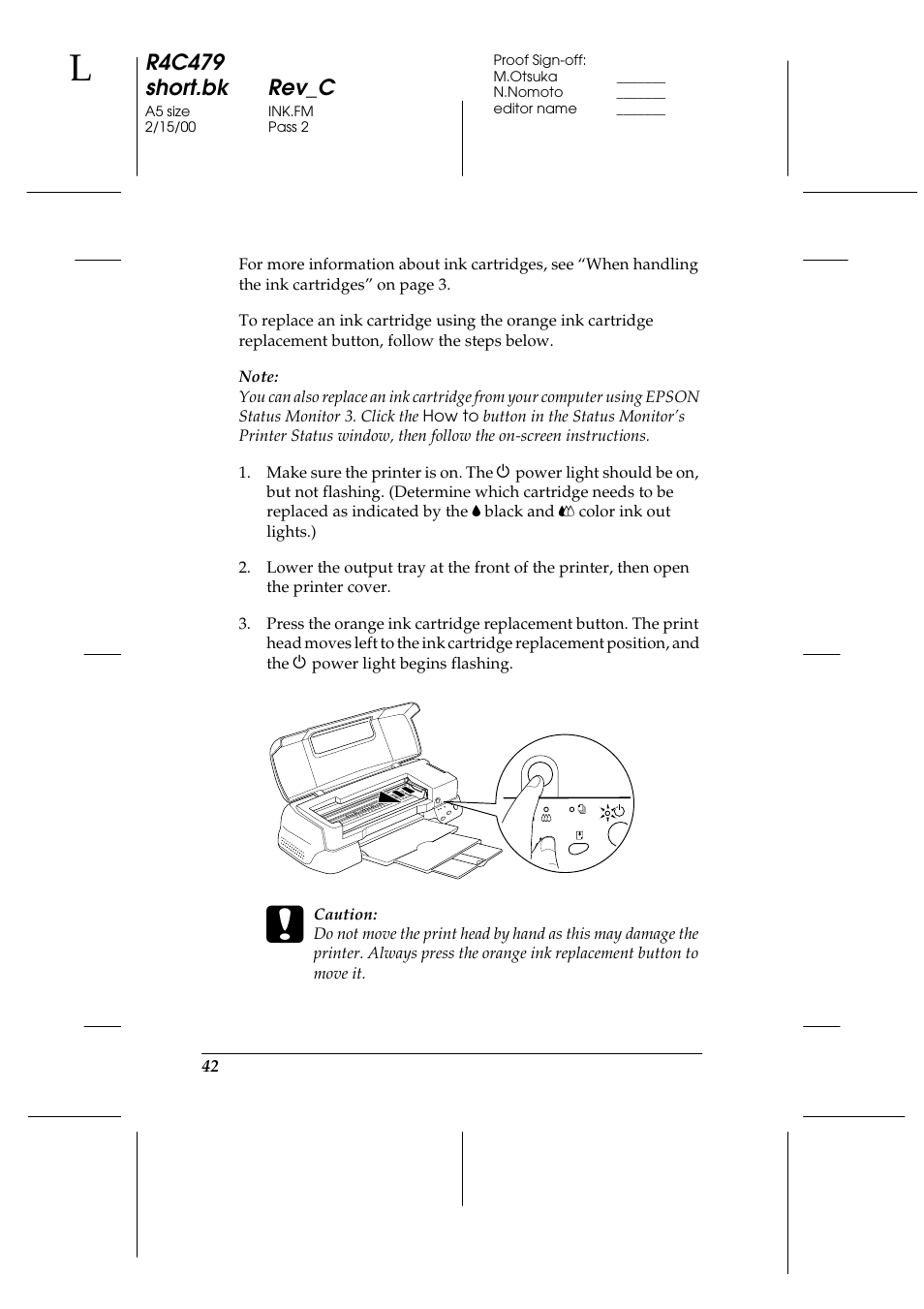 R4c479 short.bk rev_c | Epson 1270 User Manual | Page 48 / 83