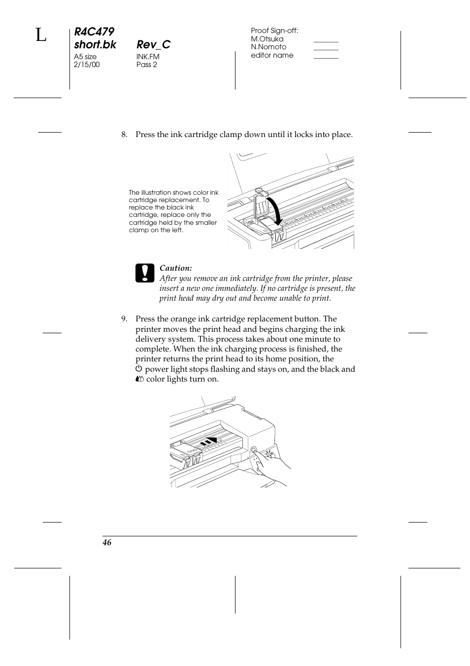 R4c479 short.bk rev_c | Epson 1270 User Manual | Page 52 / 83