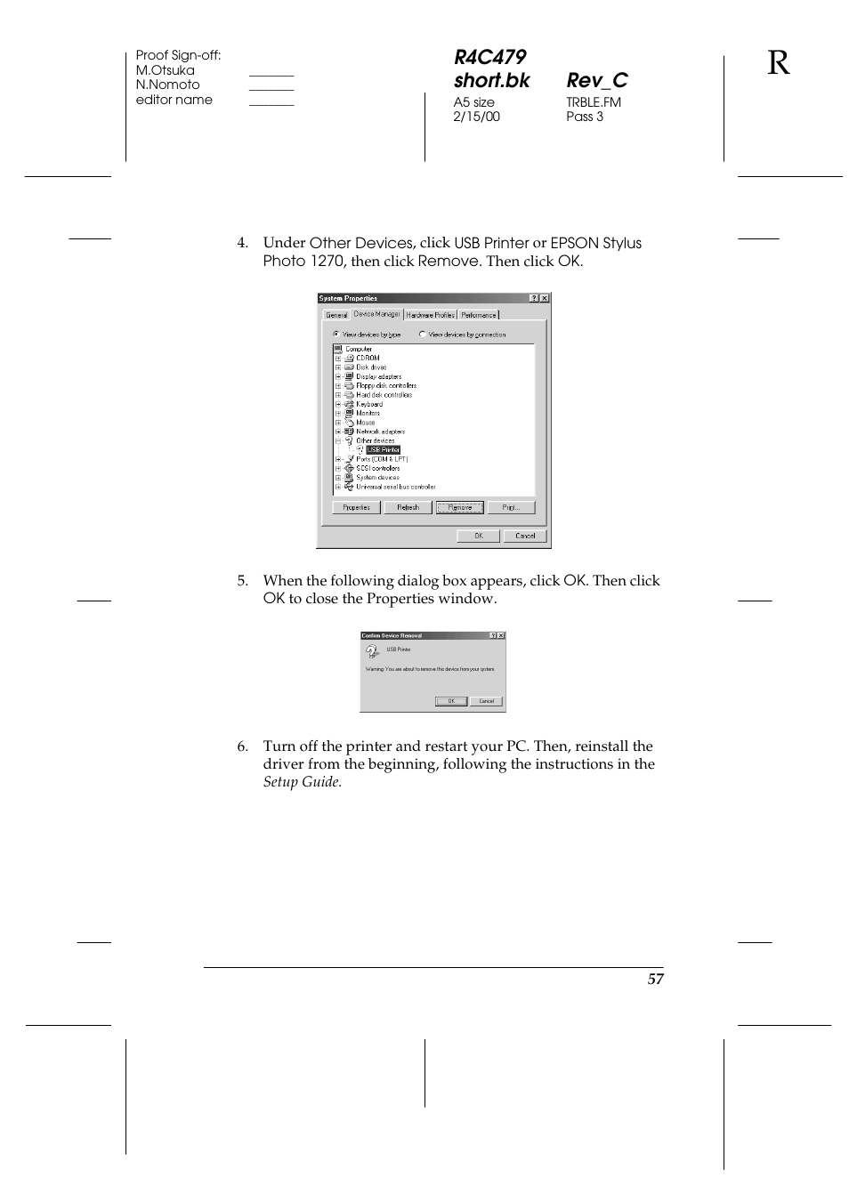 R4c479 short.bk rev_c | Epson 1270 User Manual | Page 63 / 83