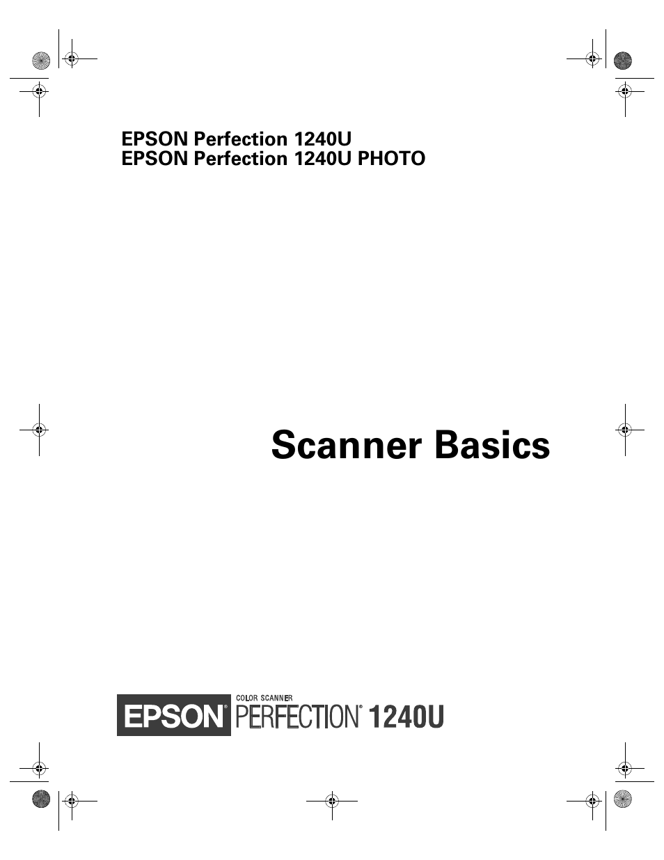 Epson 1240U User Manual | 83 pages