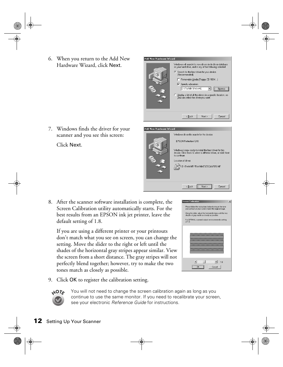 Epson 1240U User Manual | Page 17 / 83