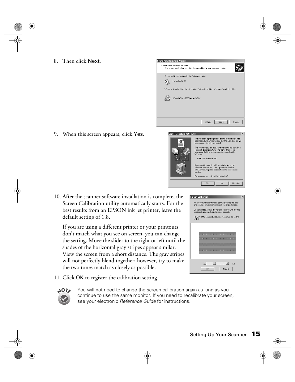 Epson 1240U User Manual | Page 20 / 83