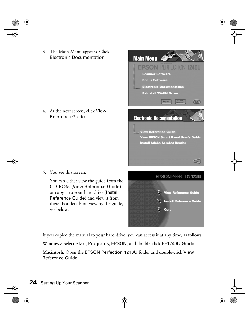 Epson 1240U User Manual | Page 29 / 83