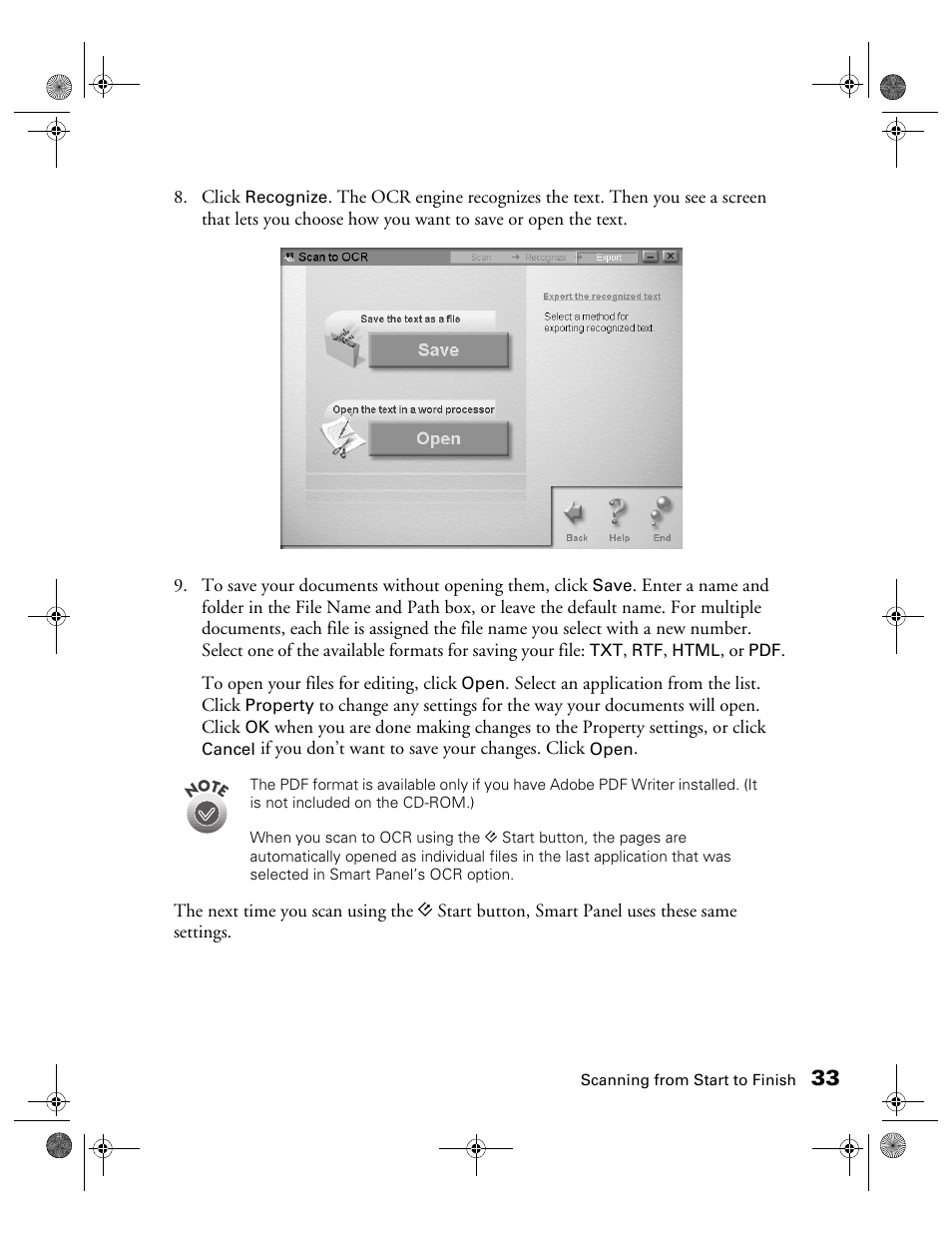 Epson 1240U User Manual | Page 38 / 83