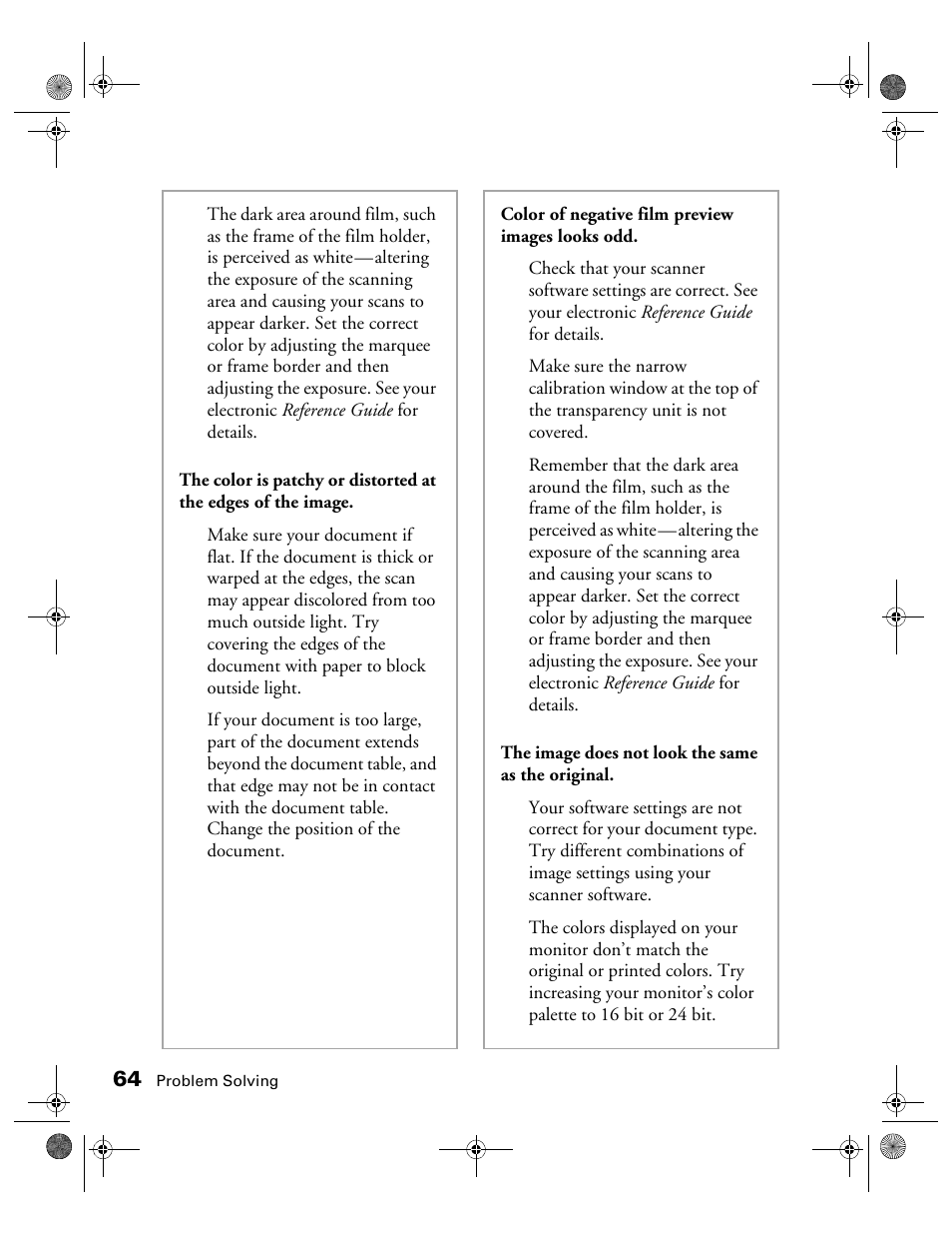 Epson 1240U User Manual | Page 69 / 83