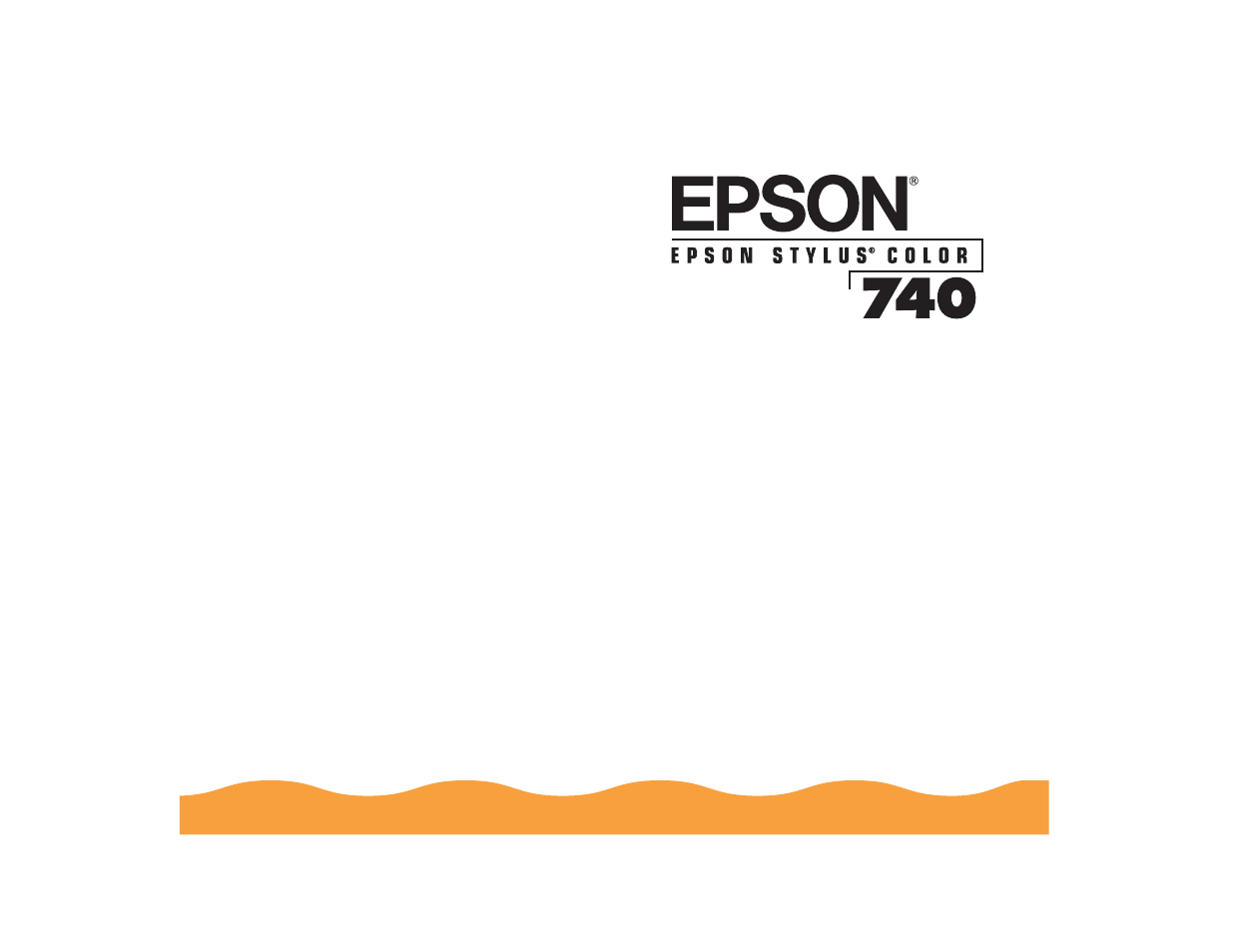 Epson 740 Series User Manual | 186 pages