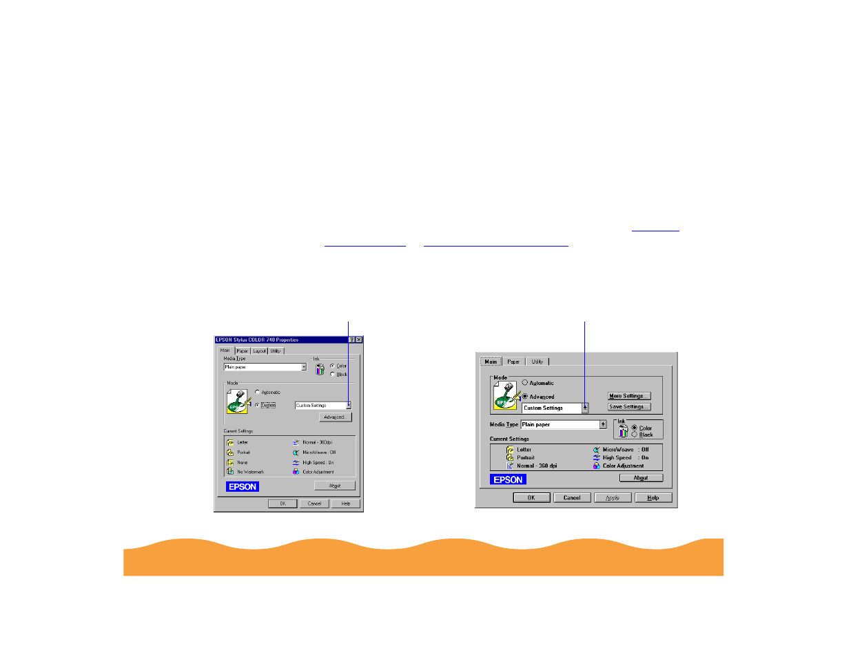 Using custom project types | Epson 740 Series User Manual | Page 34 / 186