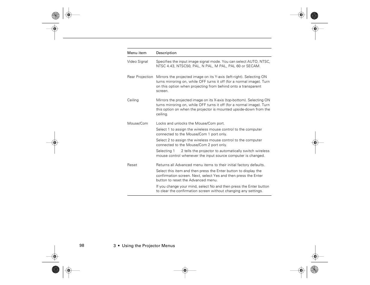 Epson 8000i User Manual | Page 108 / 178