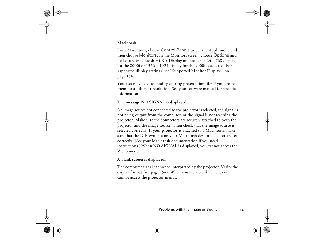 Epson 8000i User Manual | Page 159 / 178