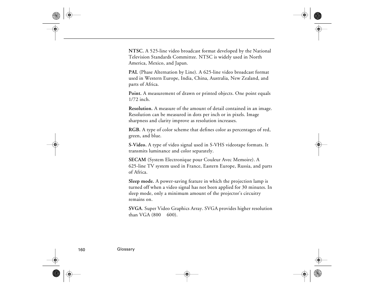 Epson 8000i User Manual | Page 170 / 178