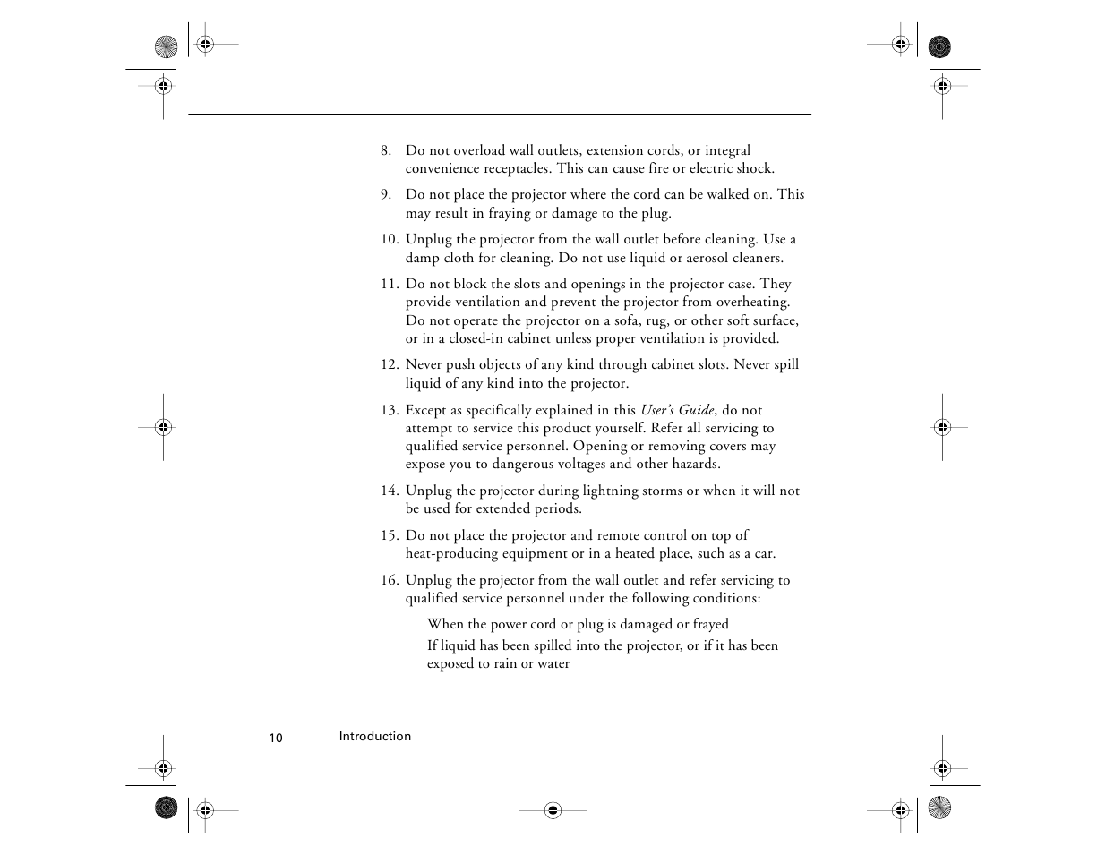 Epson 8000i User Manual | Page 20 / 178