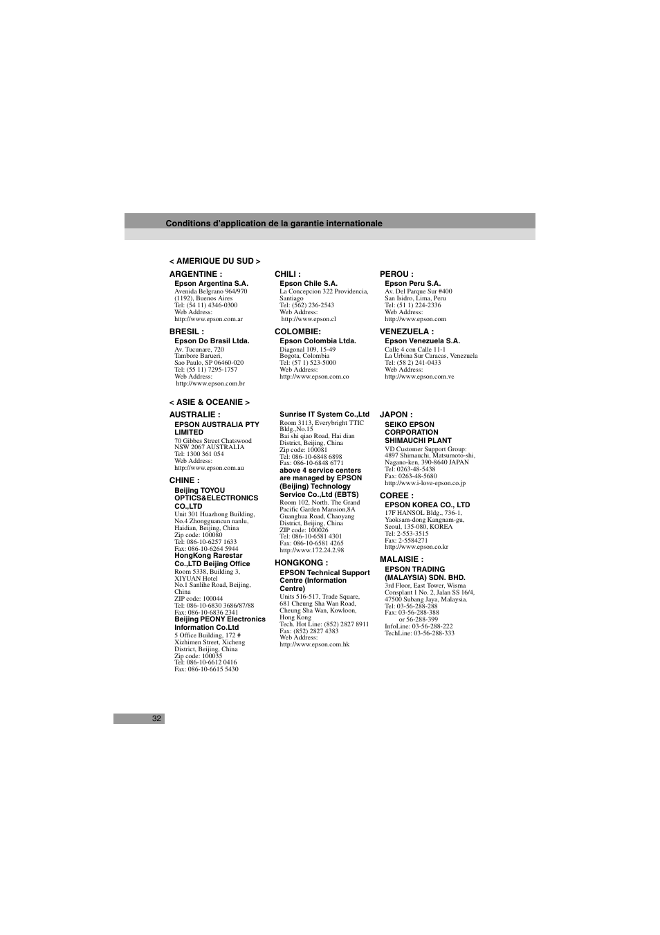Epson 402169004 User Manual | Page 34 / 52