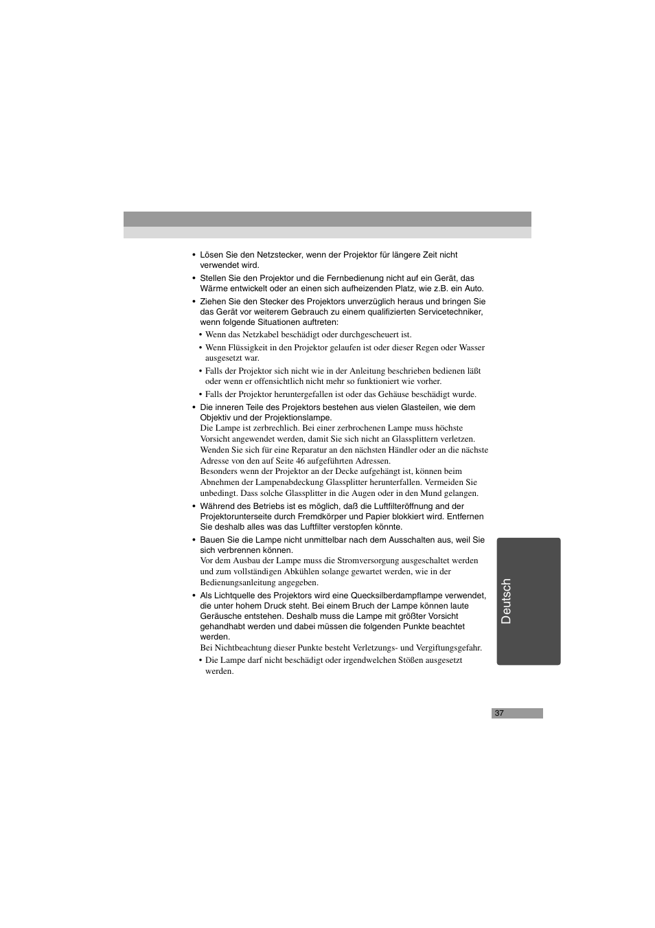 Deut sch | Epson 402169004 User Manual | Page 39 / 52