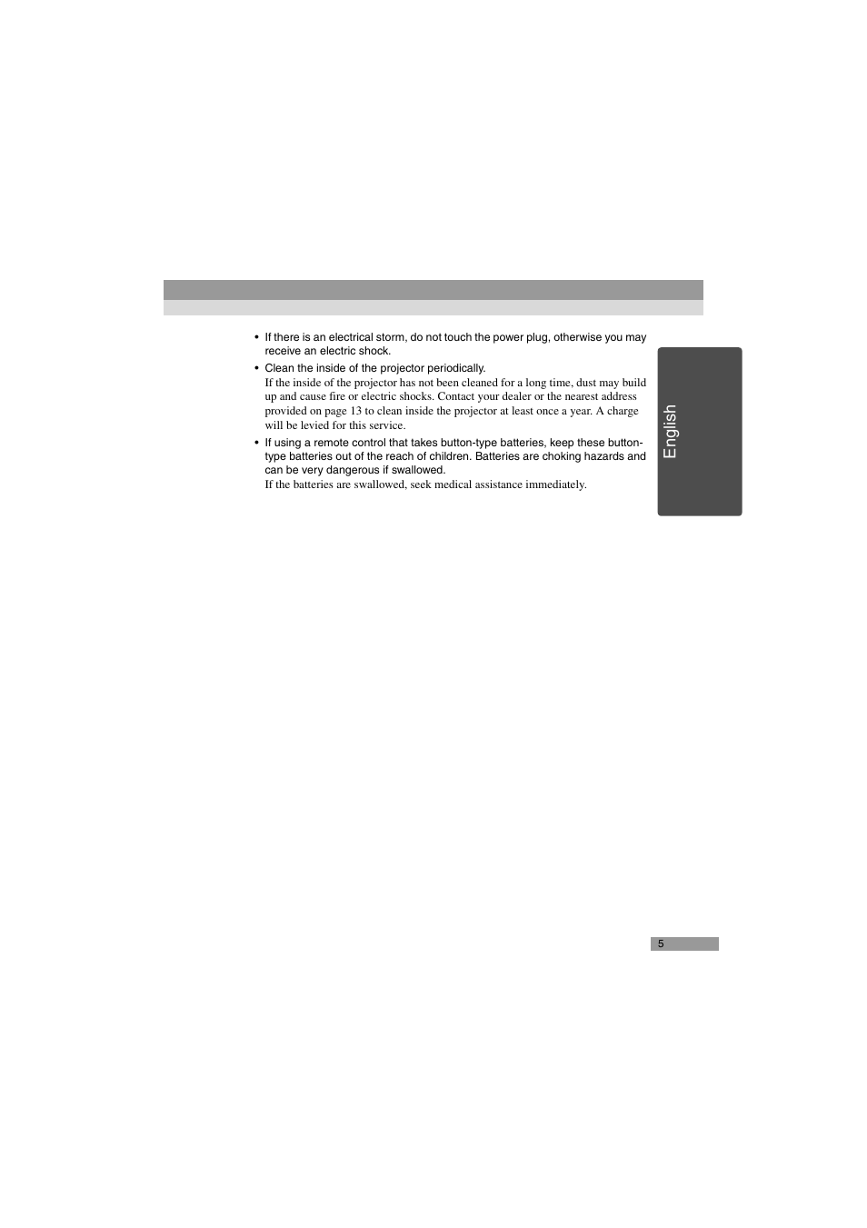English | Epson 402169004 User Manual | Page 7 / 52