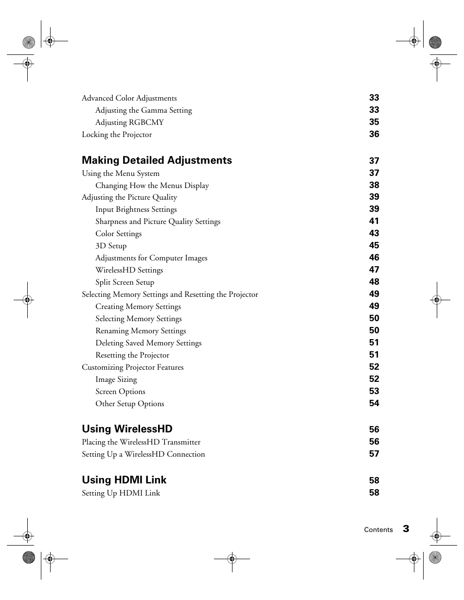 Epson 3010E User Manual | Page 3 / 88