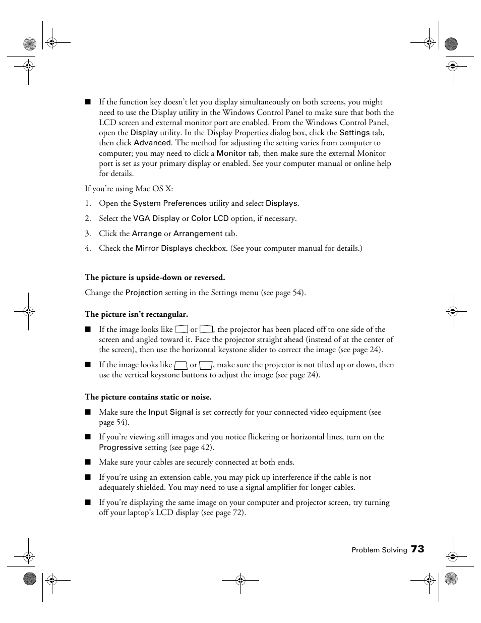 Epson 3010E User Manual | Page 73 / 88