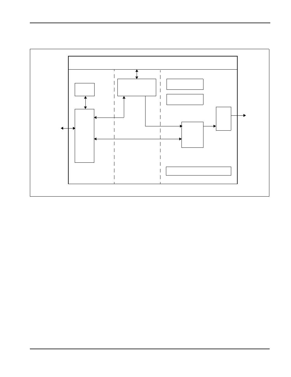 4 functional block diagram, 1 functional block descriptions, 1 host interface | 2 memory controller, 3 sequence controller, Functional block descriptions, Host interface, Memory controller, Sequence controller | Epson S1D13705 User Manual | Page 21 / 562