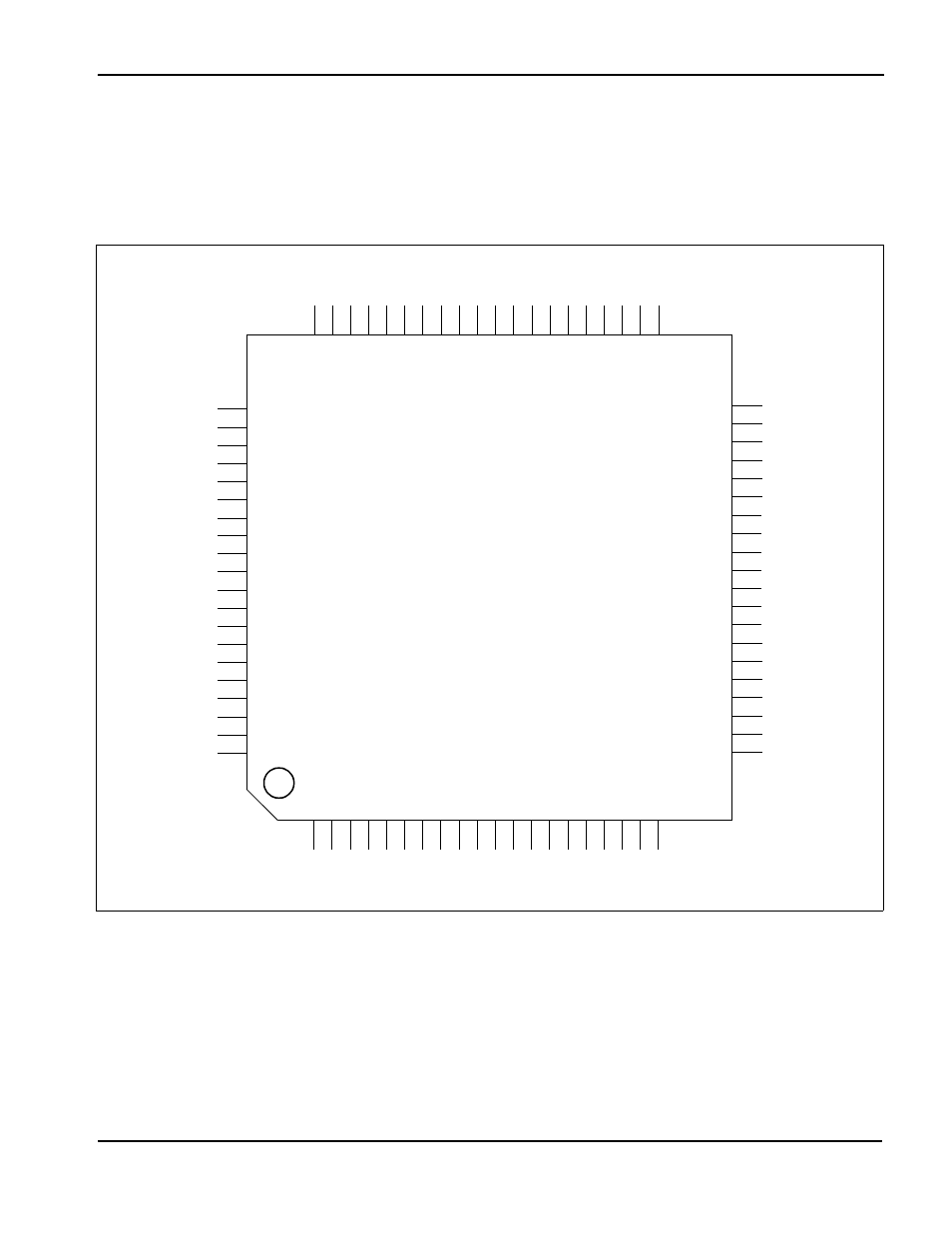 5 pins, 1 pinout diagram, Figure 51: pinout diagram | Pinout diagram, Figure 5-1: pinout diagram, Package type: 80 pin surface mount qfp14 | Epson S1D13705 User Manual | Page 23 / 562