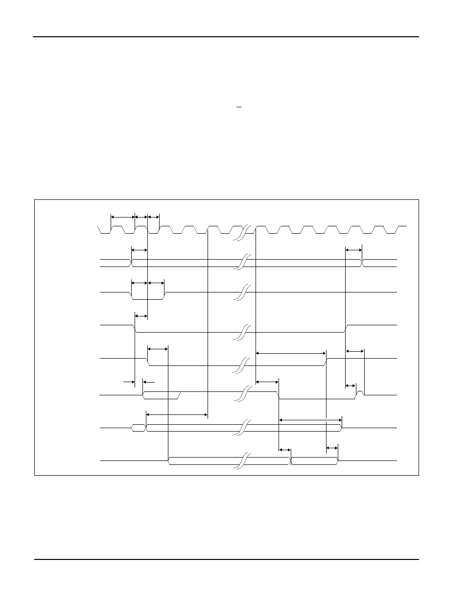 7 a.c. characteristics, 1 bus interface timing, 1 sh-4 interface timing | Figure 71: sh-4 timing, Bus interface timing, Sh-4 interface timing, Figure 7-1: sh-4 timing | Epson S1D13705 User Manual | Page 32 / 562