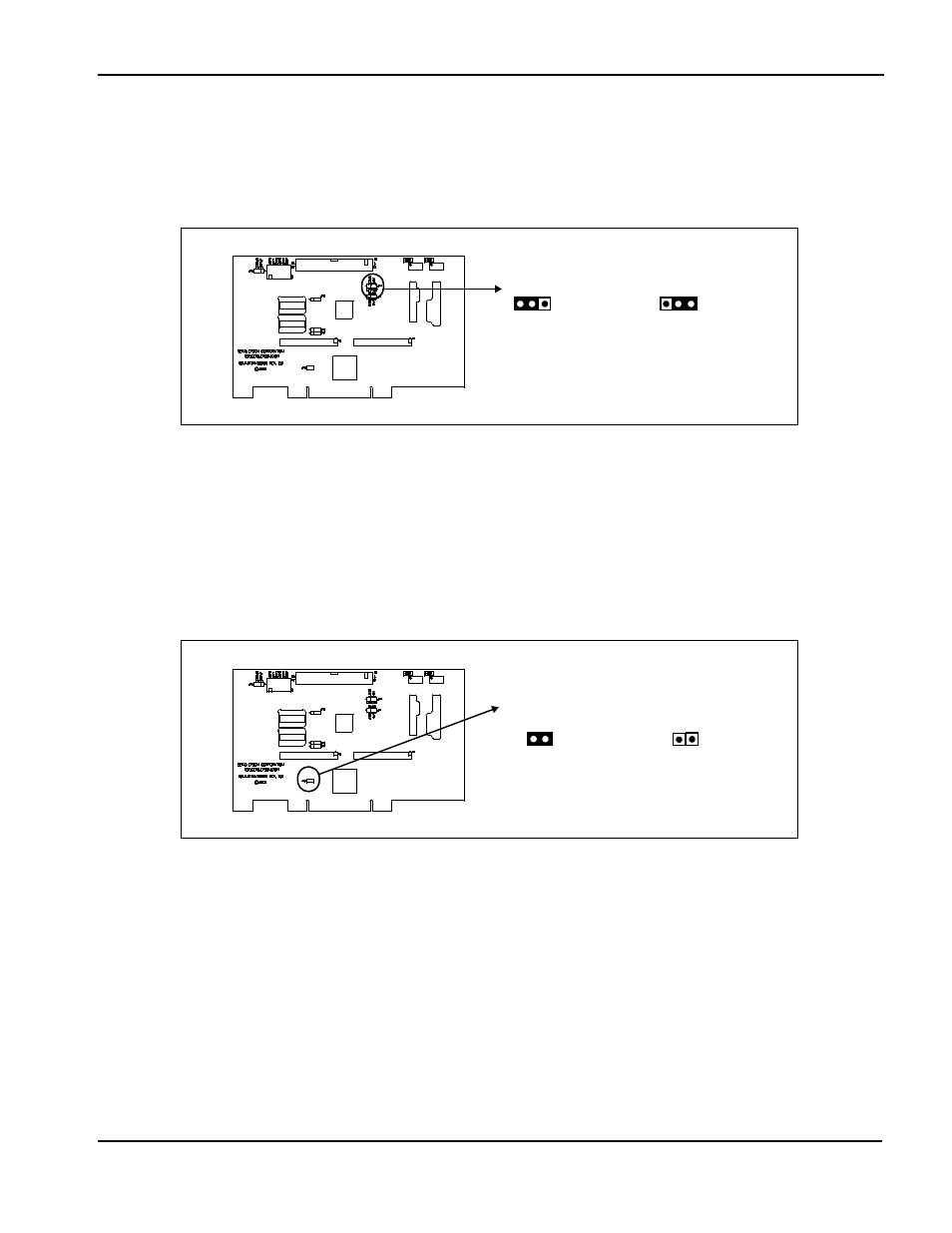 Figure 35: configuration jumper (jp4) location, Figure 36: configuration jumper (jp5) location | Epson S1D13705 User Manual | Page 325 / 562