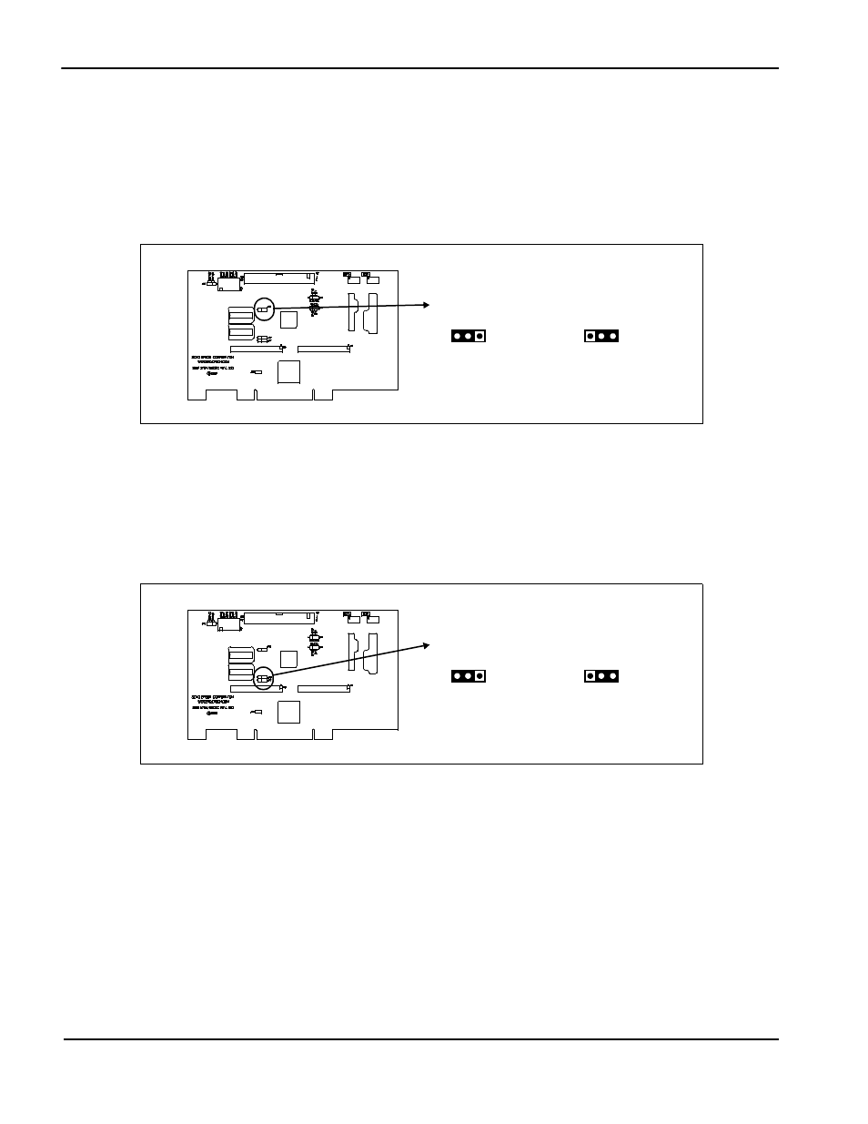Figure 37: configuration jumper (jp6) location, Figure 38: configuration jumper (jp7) location | Epson S1D13705 User Manual | Page 326 / 562