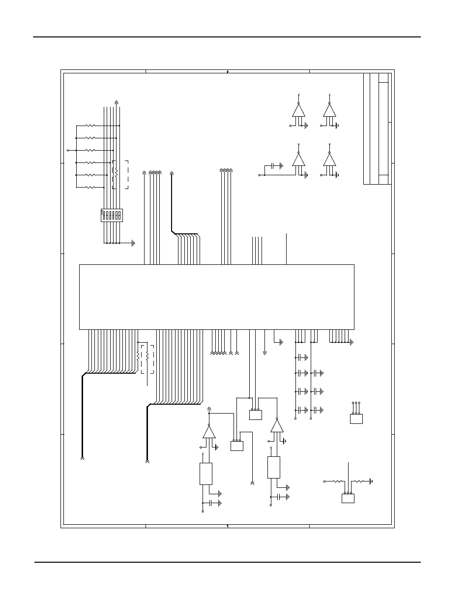 10 schematics, Figure 101: s1d13705b00c schematics (1 of 5) | Epson S1D13705 User Manual | Page 338 / 562