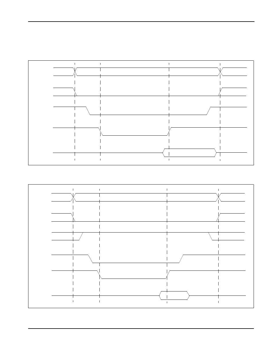 Figure 21: pc card read cycle, Figure 22: pc card write cycle | Epson S1D13705 User Manual | Page 445 / 562