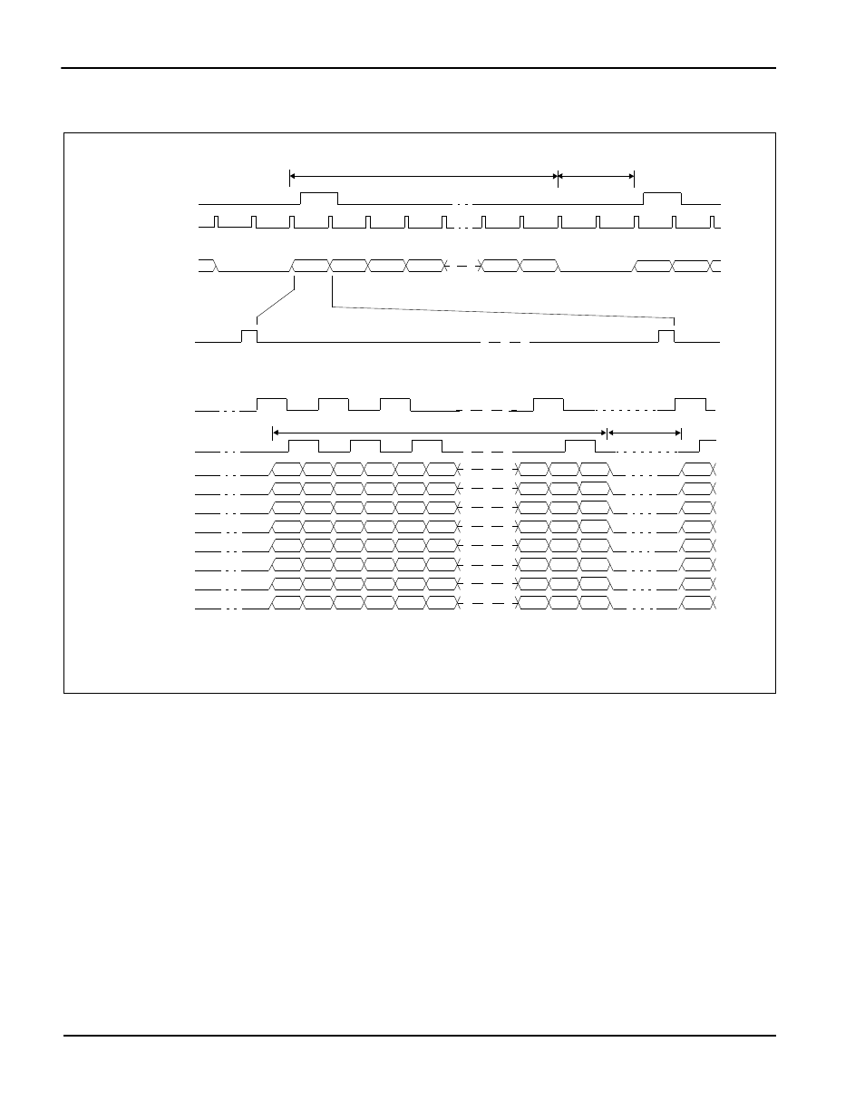 6 single color 8-bit panel timing (format 1), Single color 8-bit panel timing (format 1) | Epson S1D13705 User Manual | Page 50 / 562