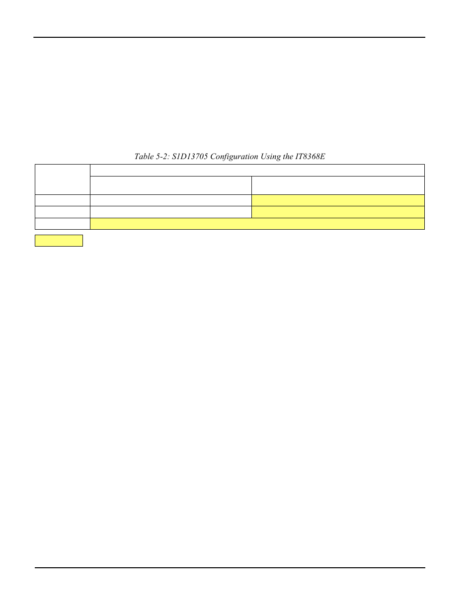 4 s1d13705 configuration | Epson S1D13705 User Manual | Page 512 / 562