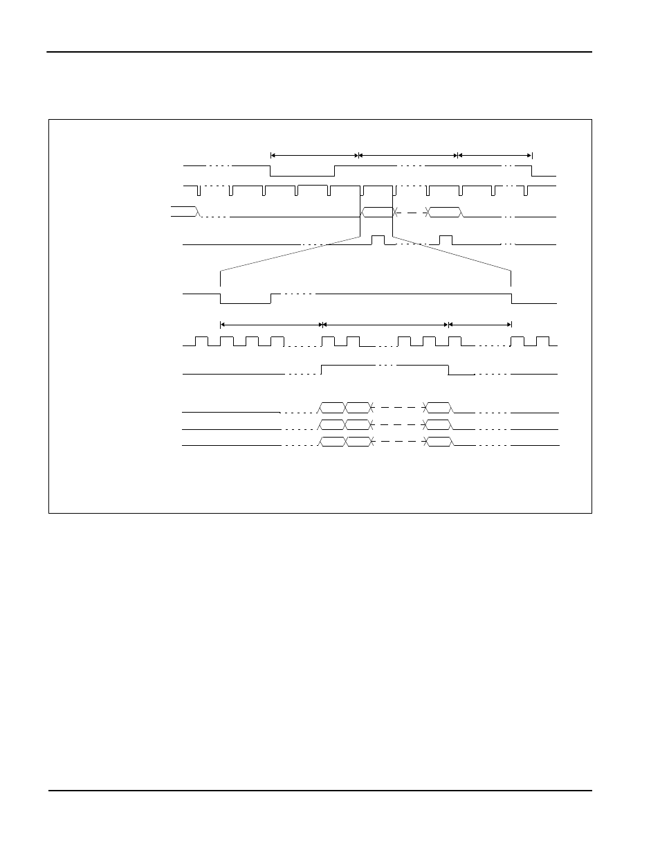 10 9/12-bit tft/d-tfd panel timing, Figure 725: 12-bit tft/d-tfd panel timing, Figure 7-25: 12-bit tft/d-tfd panel timing | Epson S1D13705 User Manual | Page 58 / 562