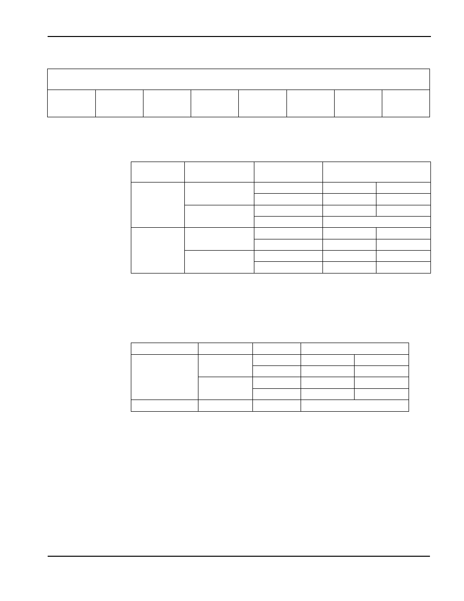 Table 82: gray scale/color mode selection, Table 83: high performance selection | Epson S1D13705 User Manual | Page 63 / 562