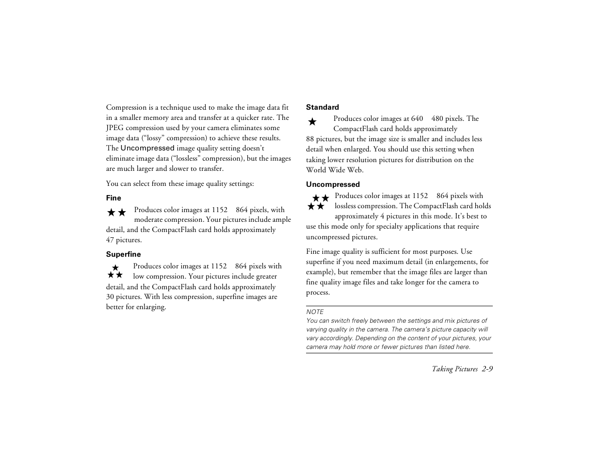 Epson PhotoPC 650 User Manual | Page 33 / 158