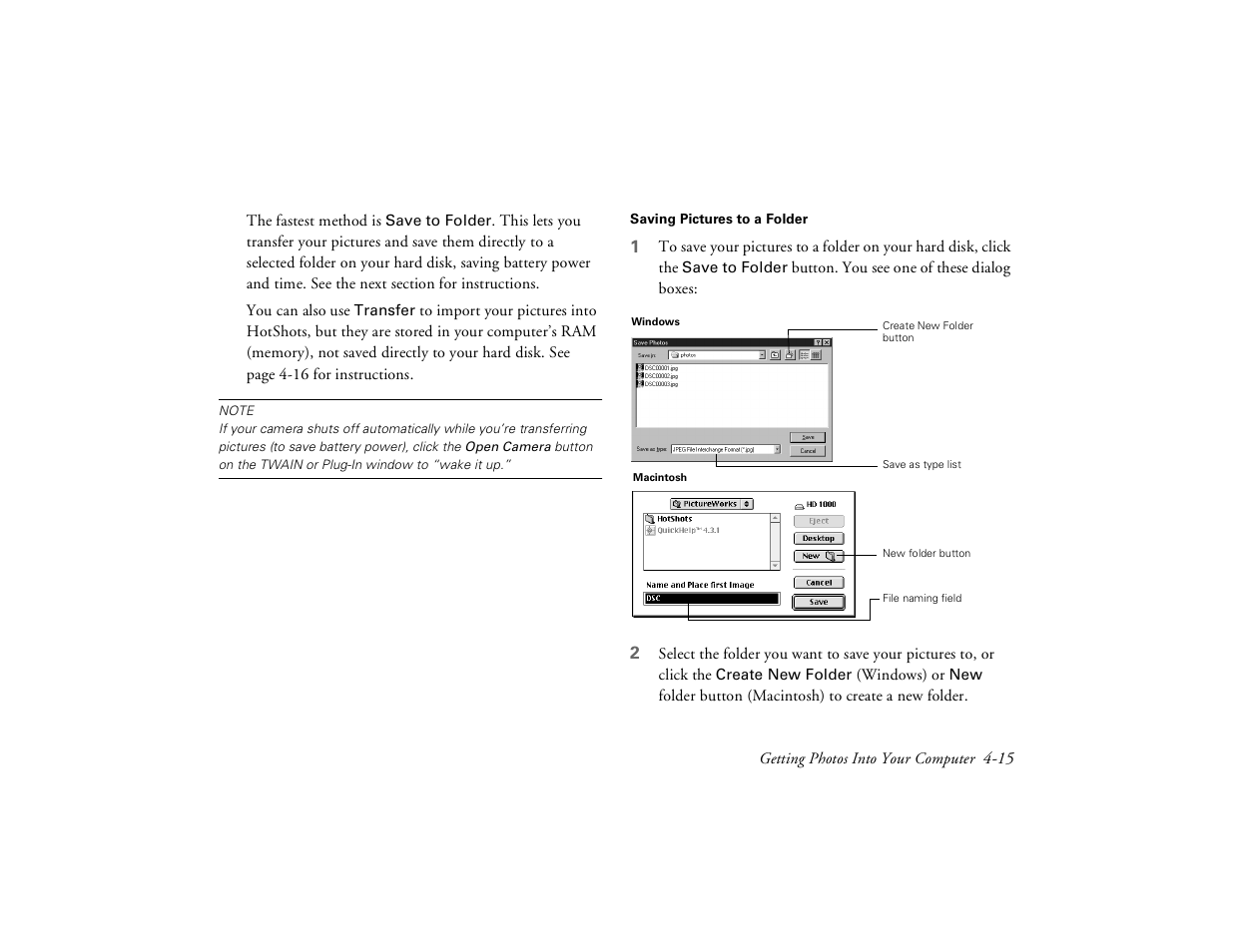 Epson PhotoPC 650 User Manual | Page 67 / 158