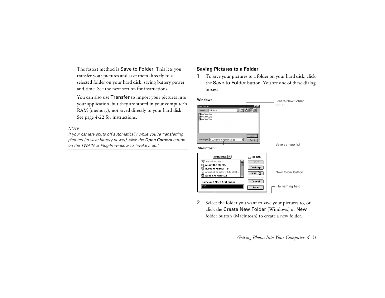 Epson PhotoPC 650 User Manual | Page 73 / 158