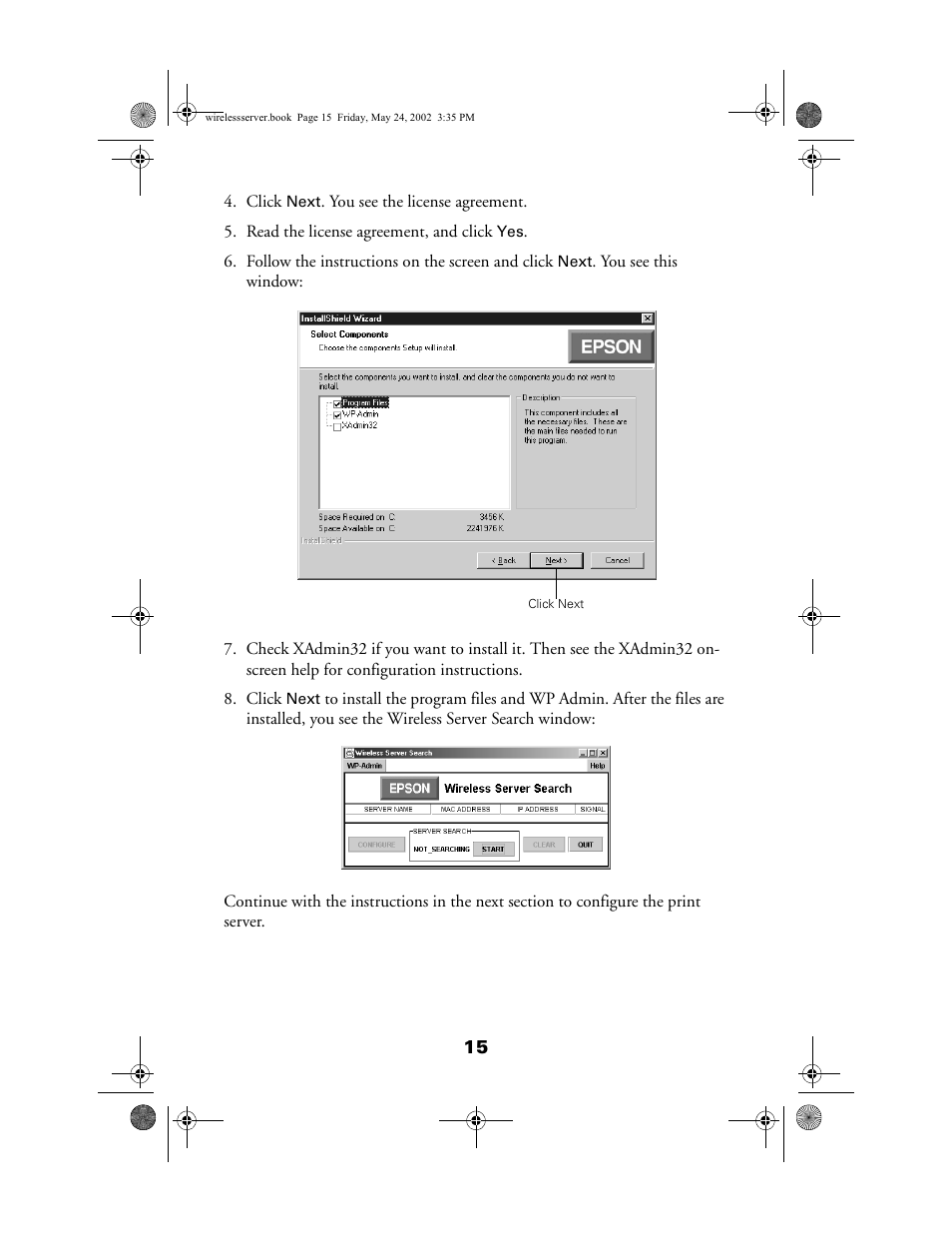 Epson 80211b User Manual | Page 19 / 68