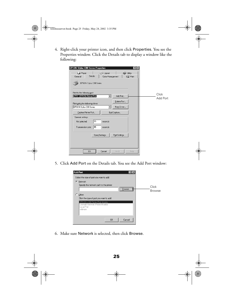 Epson 80211b User Manual | Page 29 / 68