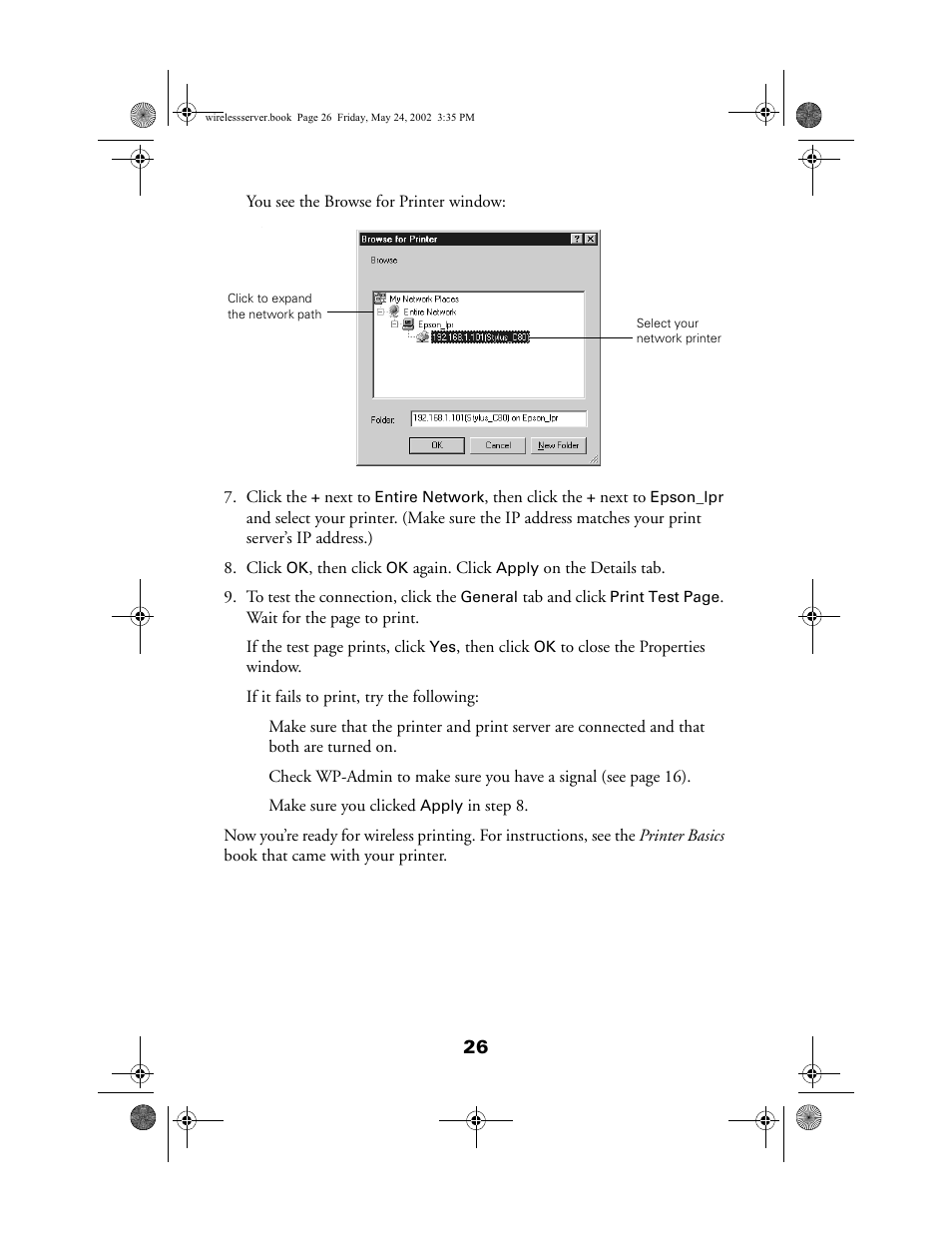 Epson 80211b User Manual | Page 30 / 68