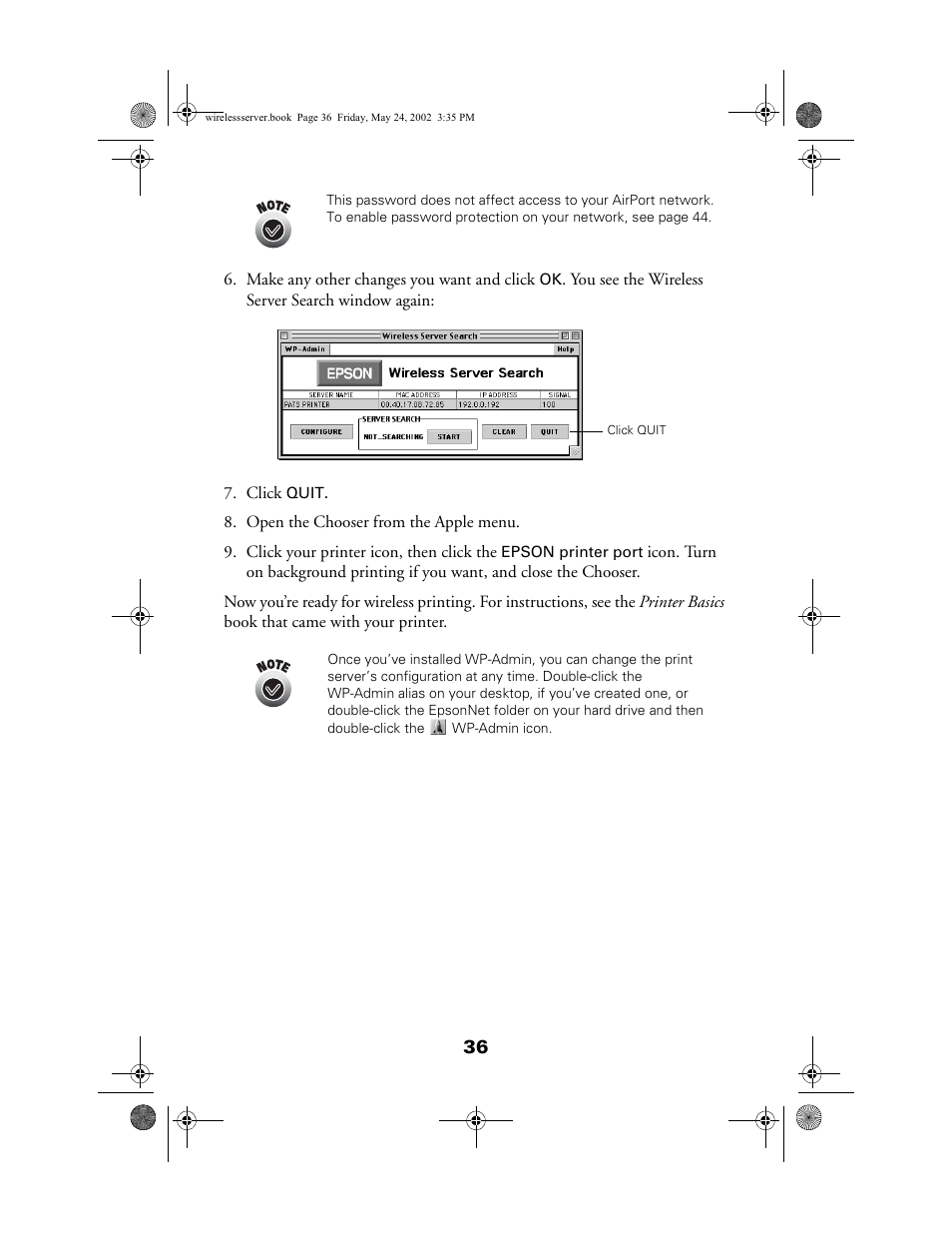 Epson 80211b User Manual | Page 40 / 68