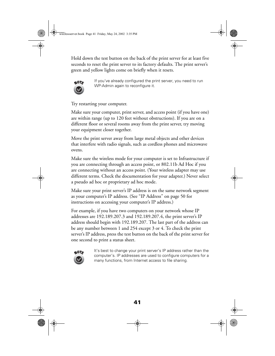 Epson 80211b User Manual | Page 45 / 68