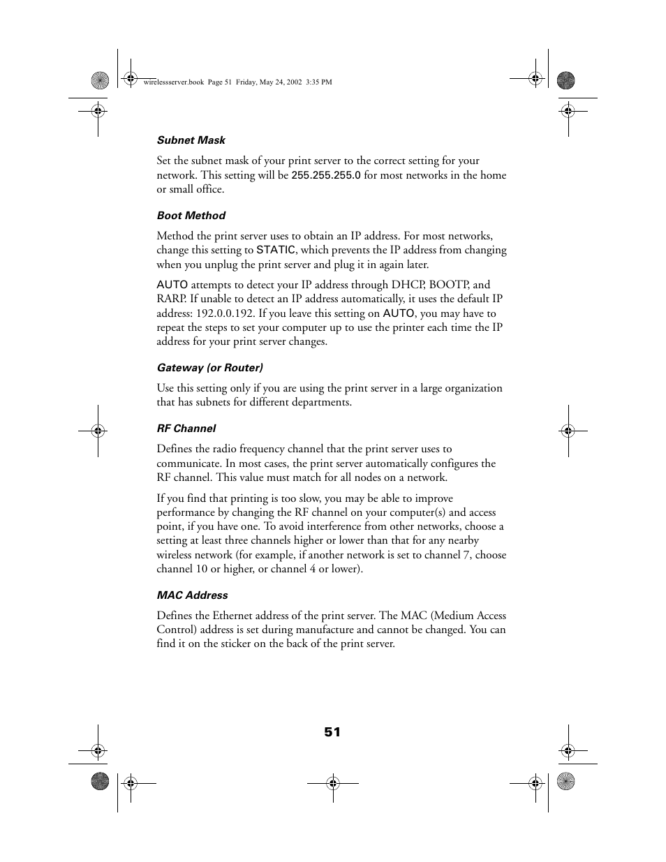 Epson 80211b User Manual | Page 55 / 68