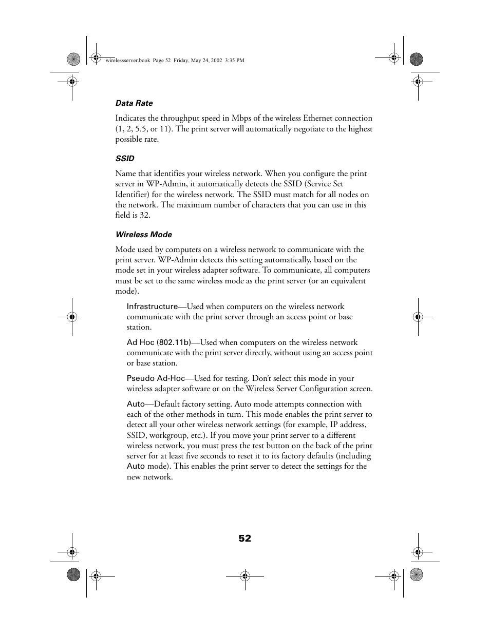 Epson 80211b User Manual | Page 56 / 68