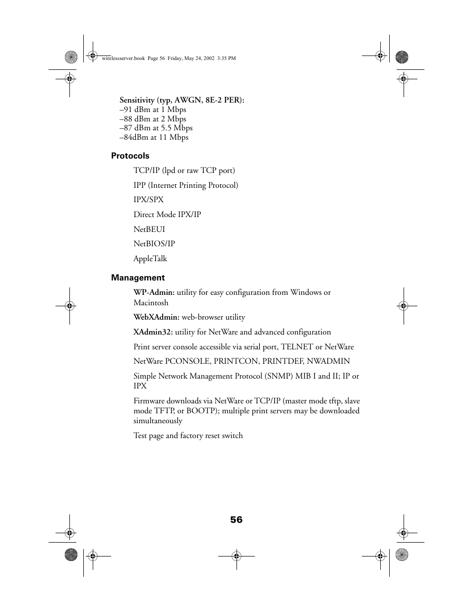 Epson 80211b User Manual | Page 60 / 68