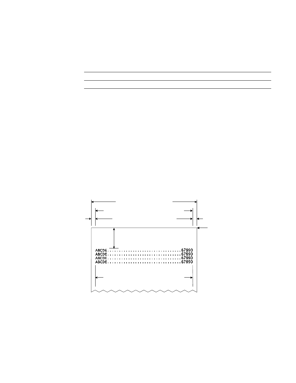 Paper specifications print zones, Print zones for 80 mm paper, Paper specifications | Print zones | Epson A794-D100 User Manual | Page 29 / 140