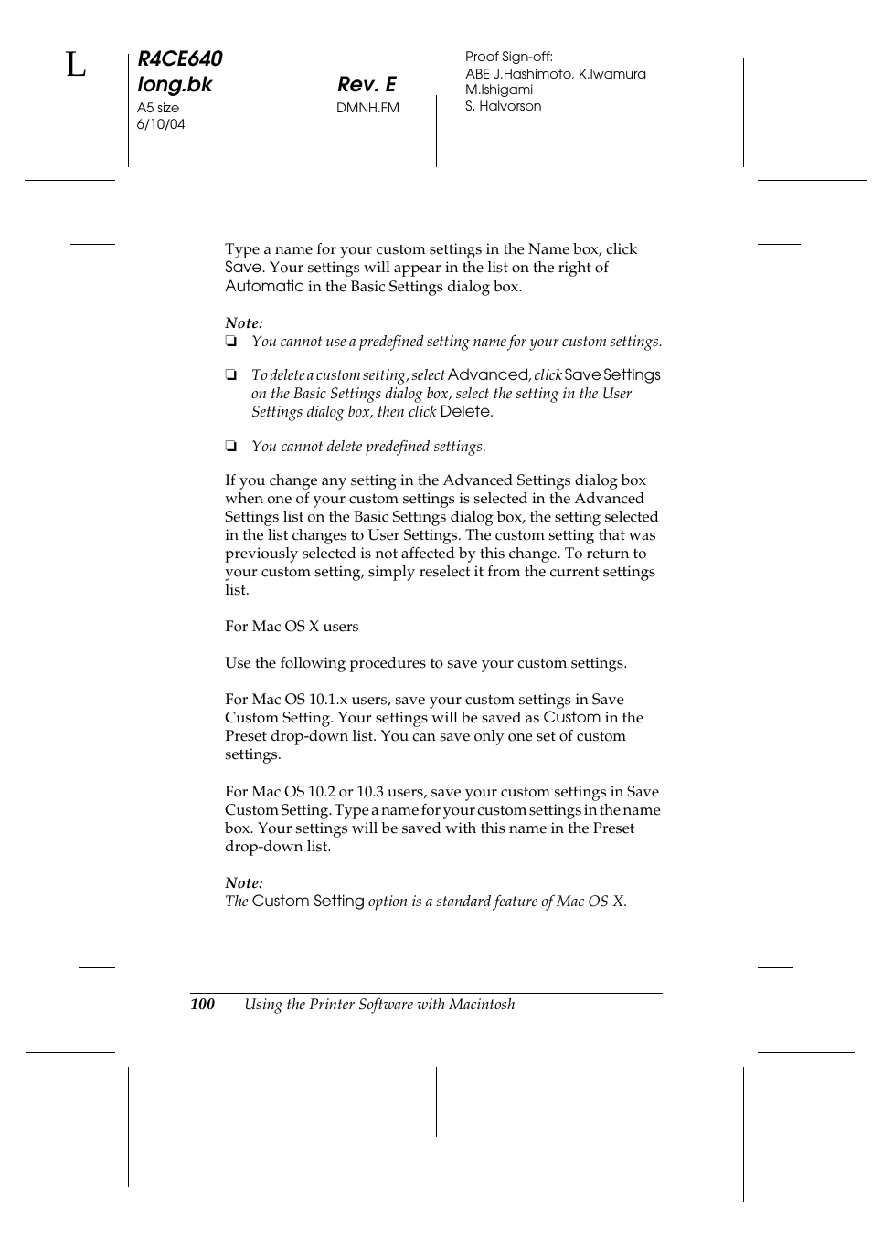 R4ce640 long.bk rev. e | Epson AcuLaser C3000 User Manual | Page 100 / 316