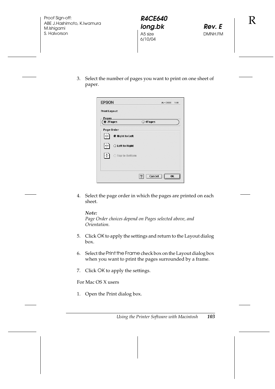 Epson AcuLaser C3000 User Manual | Page 103 / 316