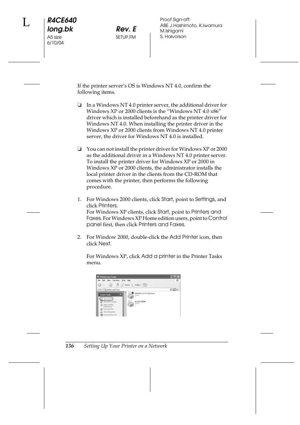 R4ce640 long.bk rev. e | Epson AcuLaser C3000 User Manual | Page 136 / 316