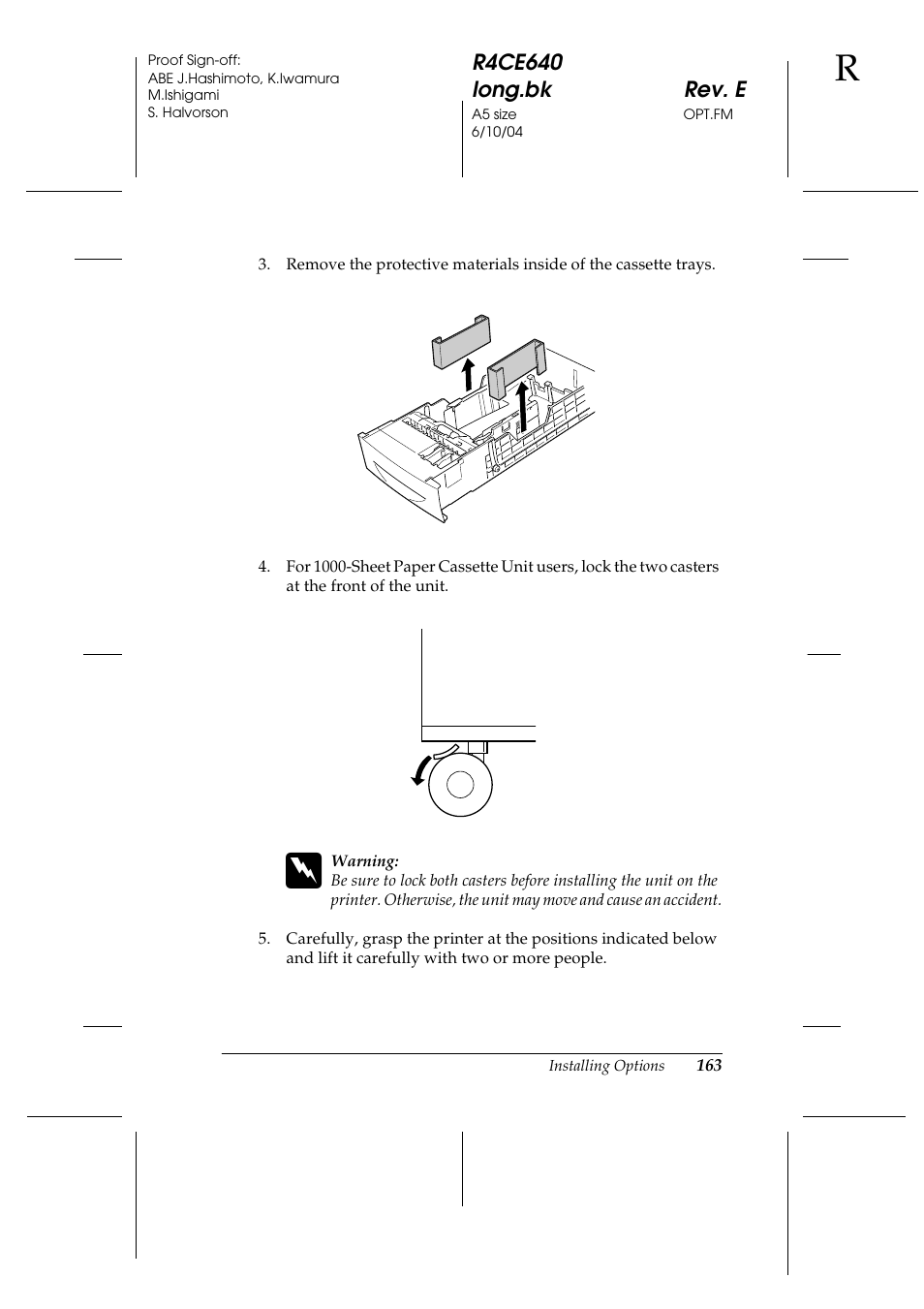Epson AcuLaser C3000 User Manual | Page 163 / 316