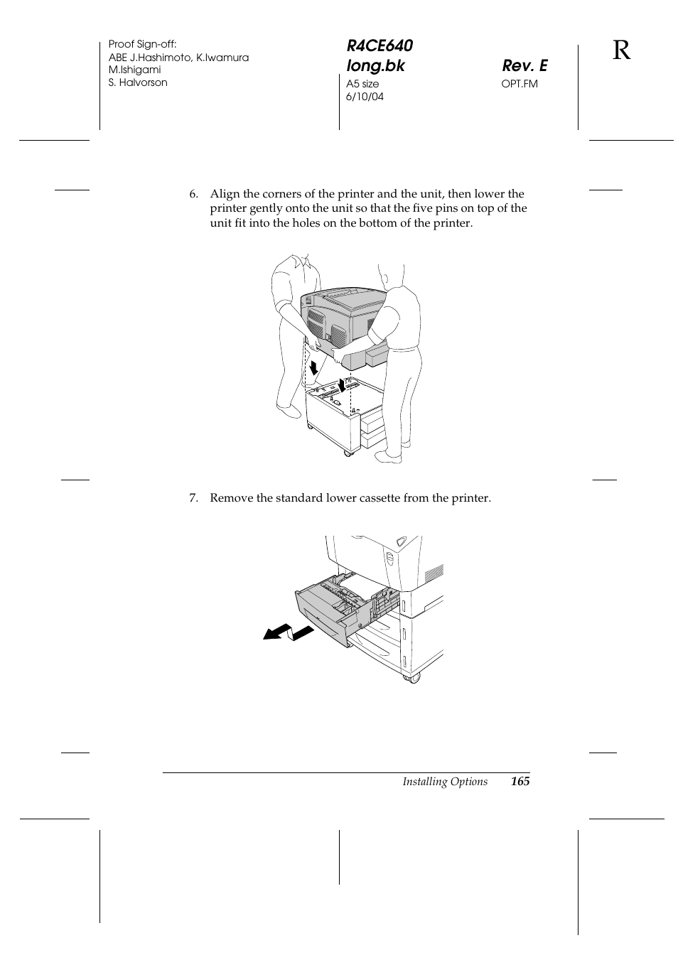 Epson AcuLaser C3000 User Manual | Page 165 / 316